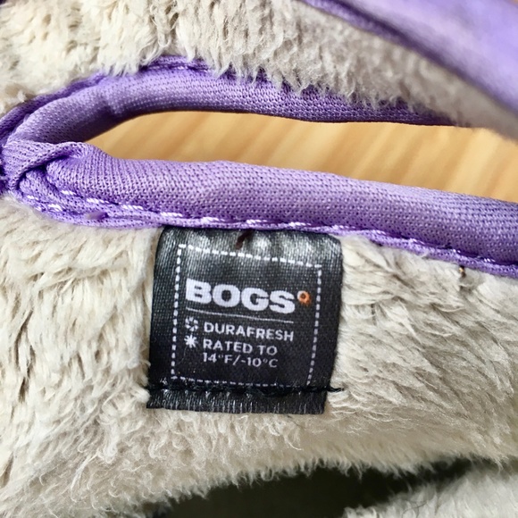 Purple butterfly Baby Bogs waterproof boots - Picture 5 of 5